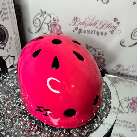 S-ONE Pink Helmet neon pink hot pink ombré blackstraps new trusted by the pros - Picture 7 of 13